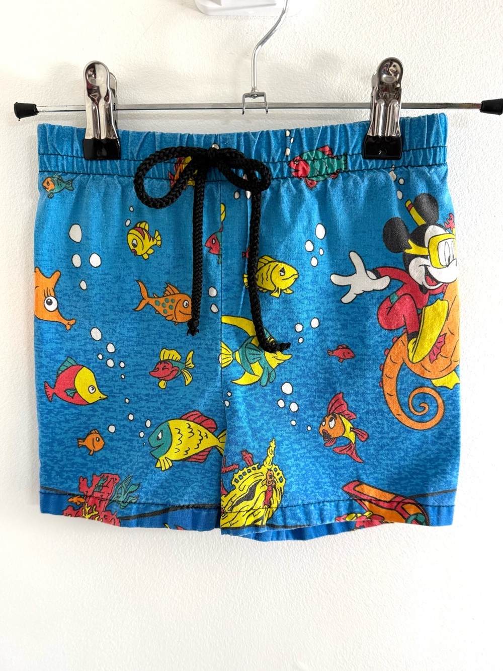 Vintage 90’s Disney Mickey Mouse Character Swim Shorts Trunks